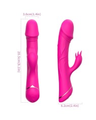 ARMONY DILDO VIBRADOR RABBIT SILICONA FUCSIA