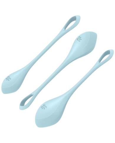 SATISFYER YONI POWER 2 KIT DE ENTRENAMIENTO AZUL SATISFYER YONI POWER 2 KIT DE ENTRENAMIENTO AZUL