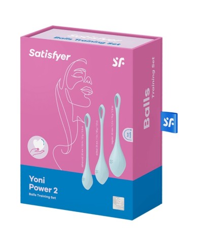 SATISFYER YONI POWER 2 KIT DE ENTRENAMIENTO AZUL SATISFYER YONI POWER 2 KIT DE ENTRENAMIENTO AZUL