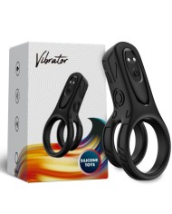 ARMONY DOBLE ANILLO VIBRADOR NEGRO