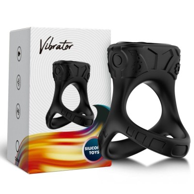 ARMONY ANILLO VIBRADOR MULTIPOSICION NEGRO