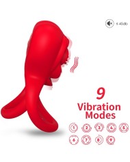 ARMONY ANILLO VIBRADOR CORAZON ROJO