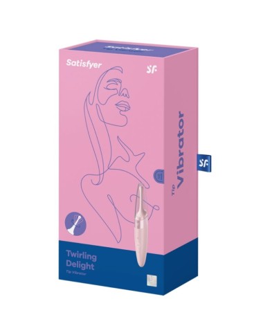 SATISFYER TWIRLING DELIGHT ESTIMULADOR CLITORIS ROSA SATISFYER TWIRLING DELIGHT ESTIMULADOR CLITORIS ROSA