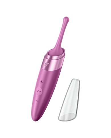 SATISFYER TWIRLING DELIGHT ESTIMULADOR CLITORIS MORADO SATISFYER TWIRLING DELIGHT ESTIMULADOR CLITORIS MORADO