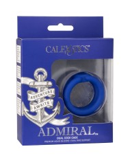 CALEXOTICS ADMIRAL JAULA DOBLE PARA PENE AZUL