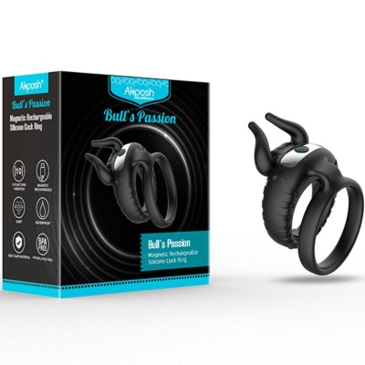 ARMONY BULL S PASION ANILLO VIBRADOR 10 VELOCIDADES NEGRO