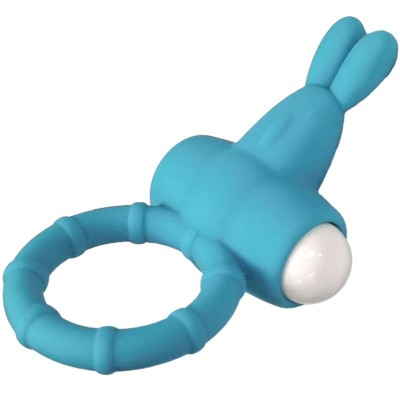 ARMONY MS BUNNY ANILLO VIBRADOR SILICONA GREEN