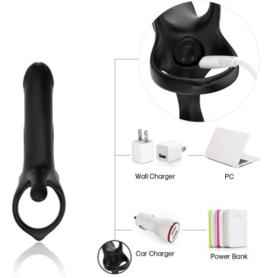 ARMONY DILDO CON ANILLO VIBRADOR