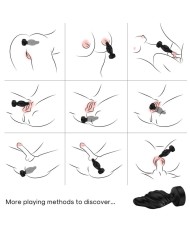 ARMONY VIBRADOR PLUG ANAL CONTROL REMOTO NEGRO