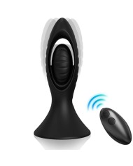 ARMONY VIBRADOR PLUG ANAL SILICONA NEGRO