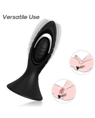 ARMONY VIBRADOR PLUG ANAL SILICONA NEGRO