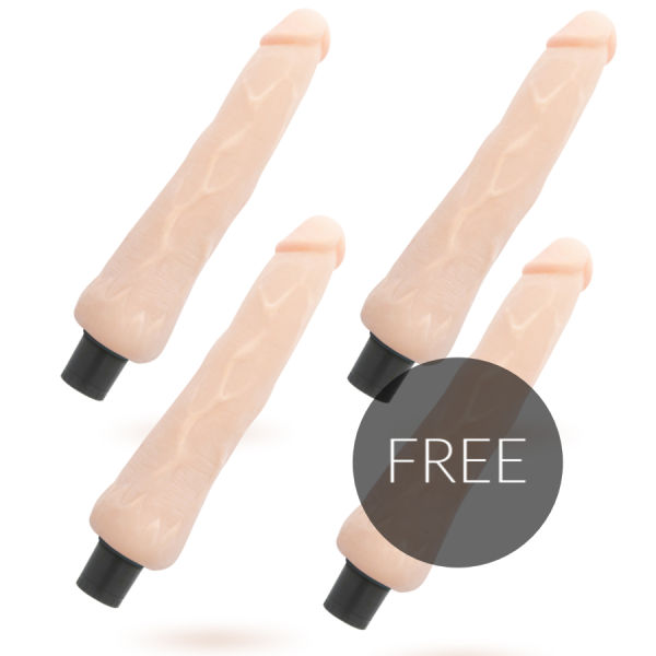 LOVECLONE RAGNAR SELF LUBRICATION VIBRADOR 245 CM O 35 CM 3 1 GRATIS