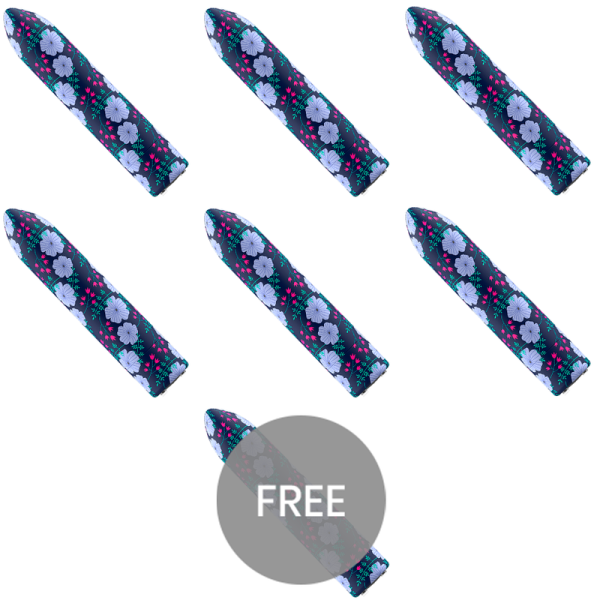 CUSTOM BULLETS BALA RECARGABLE SPRING 10 INTENSIDADES 6 1 GRATIS