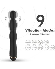 ARMONY BAMBU VIBRADOR AJUSTABLE NEGRO