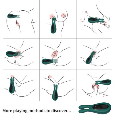 ARMONY ESTIMULADOR VIBRADOR RABBIT VERDE
