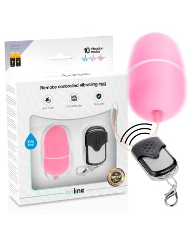 ONLINE HUEVO VIBRADOR CONTROL REMOTO M ROSA ONLINE HUEVO VIBRADOR CONTROL REMOTO M ROSA