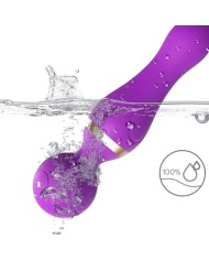 ARMONY FREEZA MASAJEADOR VIBRADOR CABEZA FLEXIBLE VIOLETA