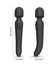 ARMONY MISSION MASAJEADOR VIBRADOR EFECTO CALOR NEGRO