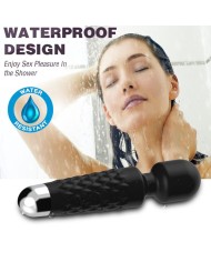 ARMONY POSTMAN MASAJEADOR VIBRADOR CABEZA FLEXIBLE NEGRO