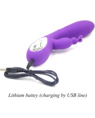 ARMONY BELLA VIBRADOR RABBIT PULL RING VIOLETA