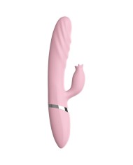 ARMONY VIBRADOR THRUSTING CON LENGUA EFECTO CALOR ROSA