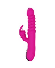 ARMONY VIBRADOR MULTIFUNCION RABBIT DOBLE LENGUA EFECTO CALOR FUCSIA
