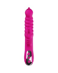 ARMONY VIBRADOR MULTIFUNCION RABBIT DOBLE LENGUA EFECTO CALOR FUCSIA