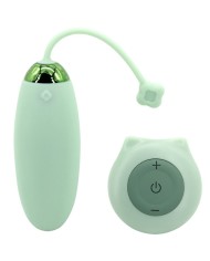 ARMONY KITTY FUN HUEVO VIBRADOR CONTROL REMOTO 10 VIBRACIONES VERDE