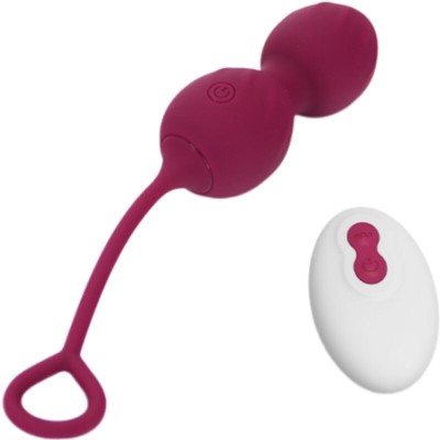 ARMONY BLOSSOMS PESAS VAGINALES VIBRADOR CONTROL REMOTO 10 VIBRACIONES ROJO OSCURO