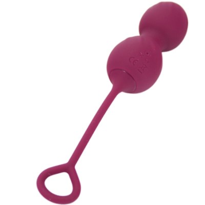 ARMONY BLOSSOMS PESAS VAGINALES VIBRADOR CONTROL REMOTO 10 VIBRACIONES ROJO OSCURO