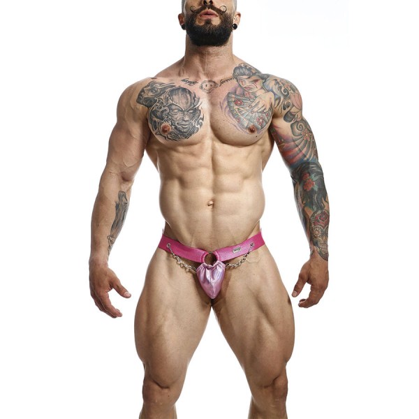 MOB DNGEON JOCKSTRAP A PRESION ROSA TALLA UNICA