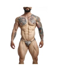 MOB DNGEON JOCKSTRAP A PRESION GRIS TALLA UNICA