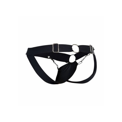 MOB DNGEON JOCKSTRAP DE CADENA NEGRA TALLA UNICA