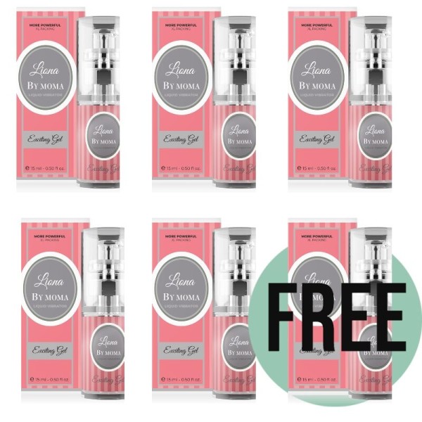 LIONA BY MOMA VIBRADOR LIQUIDO EXCITING GEL 15 ML 51 GRATIS