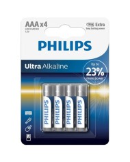 PHILIPS ULTRA ALKALINE PILA AAA LR03 BLISTER4