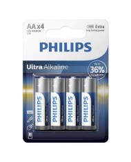 PHILIPS ULTRA ALKALINE PILA AA LR6 BLISTER4