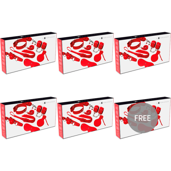 EXPERIENCE BDSM FETISH KIT SERIE ROJO 51 GRATIS