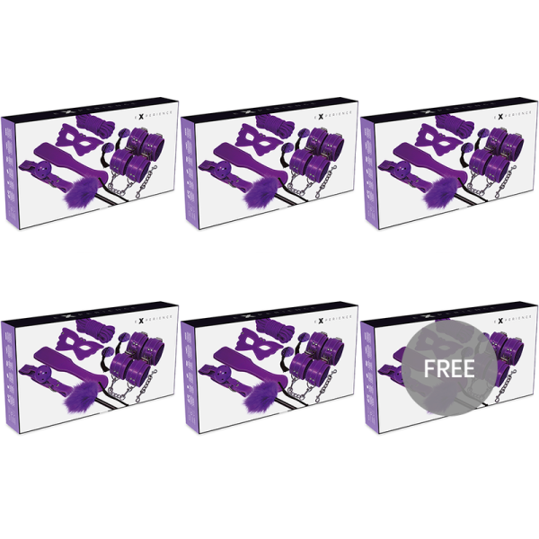EXPERIENCE BDSM FETISH KIT SERIE PURPLE 51 GRATIS