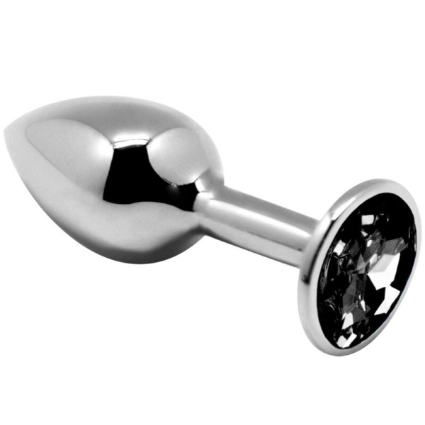 ALIVE ANAL PLEASURE MINI PLUG METAL NEGRO TALLA M