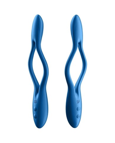 SATISFYER ELASTIC GAME MULTI VIBRADOR AZUL SATISFYER ELASTIC GAME MULTI VIBRADOR AZUL