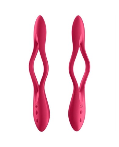 SATISFYER ELASTIC JOY MULTI VIBRADOR ROJO SATISFYER ELASTIC JOY MULTI VIBRADOR ROJO