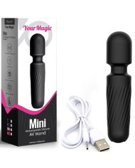 ARMONY YOUR MAGIC MASAJEADOR VIBRADOR RECARGABLE 10 VIBRACIONES NEGRO