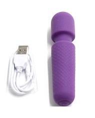 ARMONY YOUR MAGIC MASAJEADOR VIBRADOR RECARGABLE 10 VIBRACIONES SILICONA MORADO