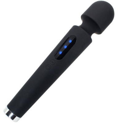 ARMONY X POWER LARGE MASAJEADOR VIBRADOR 7 VIBRACIONES NEGRO