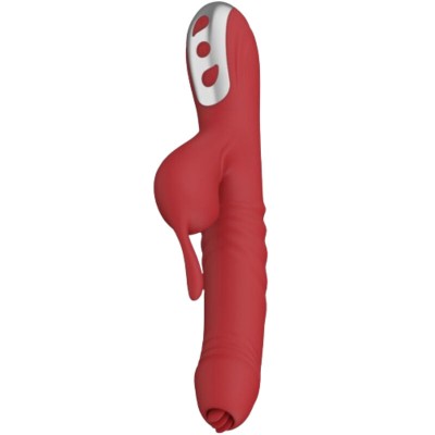 ARMONY SUCK VIBRADOR SUCCIONADOR CON LENGUA ESTIMULADORA BURDEOS