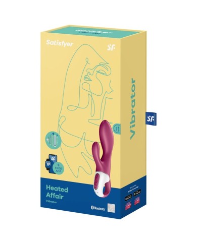 SATISFYER HEATED AFFAIR VIBRADOR PUNTO G SATISFYER HEATED AFFAIR VIBRADOR PUNTO G