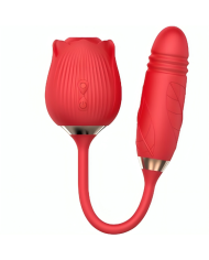 ARMONY DELIGHT FLOWER SUCCIONADOR THRUSTING ROJO