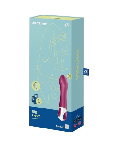 SATISFYER BIG HEAT VIBRADOR PUNTO G SATISFYER BIG HEAT VIBRADOR PUNTO G