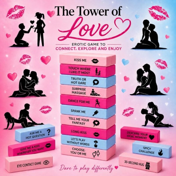 DIABLO PICANTE JUEGO LA TORRE DEL AMOR VERSION INGLES