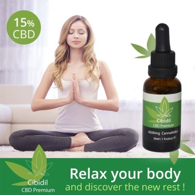  Cibidil 15 Aceite de CBD natural